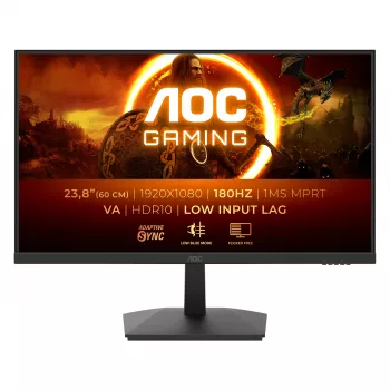 AOC G1 24G15N2 kompiuterio monitorius 60,5 cm (23,8 colio) 1920 x 1080 pikselių Full HD LCD juodas