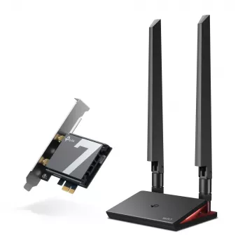 TP-Link Archer BE9300 Wi-Fi 7 Bluetooth 5.4 PCIe adapteris