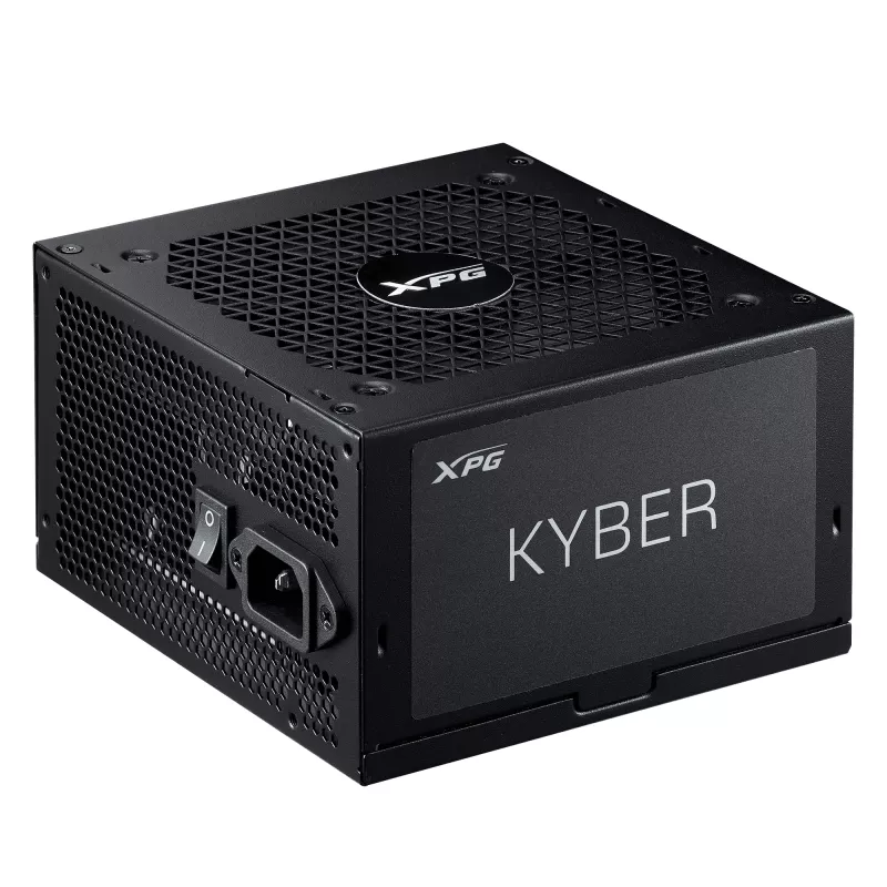 XPG KYBER 850W maitinimo blokas, 850 W, 100–240 V, 47–63 Hz, 24 kontaktų ATX, 65 cm, 450 mm