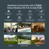 TP-Link Festa F65-Outdoor 3000 Mbit/s baltas maitinimas per eternetą (PoE)