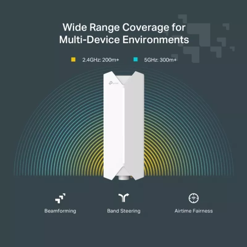 TP-Link Festa F65-Outdoor 3000 Mbit/s baltas maitinimas per eternetą (PoE)