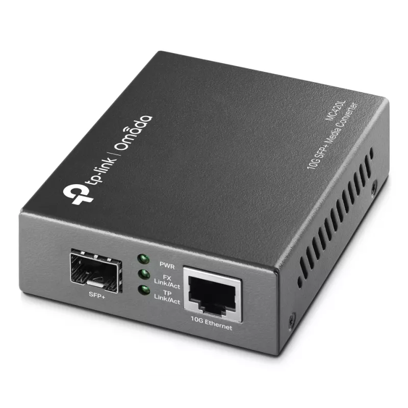 TP-Link Omada 10G Multi-Gigabit SFP medijos keitiklis