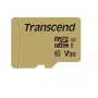 TRANSCEND Micro Sdhc kortelė 500s 16GB Uhs-i U3 Mlc su adapteriu