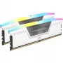 CORSAIR atmintinė 32GB DDR5 (2x16GB) DRAM 6000MT/s CL30 atminties rinkinys Vengeance RGB – balta