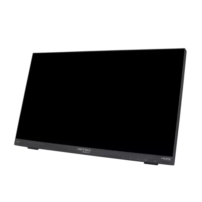 Hannspree HT225HPB kompiuterio monitorius 54,6 cm (21,5 colio) 1920 x 1080 pikselių Full HD LED jutiklinis ekranas stalinis juodas