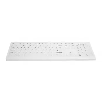 Contour Design Active Key AK-C8100F-FUS-W/GE klaviatūra Medicininė RF belaidė QWERTZ vokiška balta