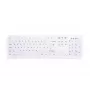 Contour Design Active Key AK-C8100F-FUS-W/GE klaviatūra Medicininė RF belaidė QWERTZ vokiška balta