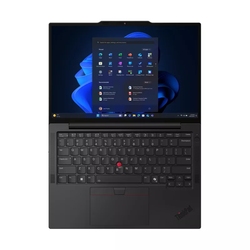 Nešiojamas kompiuteris Lenovo ThinkPad X13 Gen 6 (Intel) — Intel Core Ultra 7 255U, 13,3 colio WUXGA, 32 GB LPDDR5x, 1 TB SSD, Windows 11 Pro, juoda