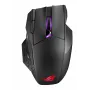 ASUS ROG Spatha X pelė žaidimams, dešinei rankai, RF belaidė + USB Type-C, optinė, 19000 DPI