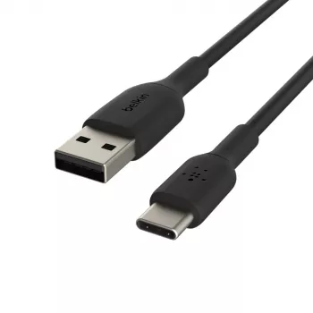 USB laidas Belkin CAB001BT1MBK 1m USB A USB C juodas