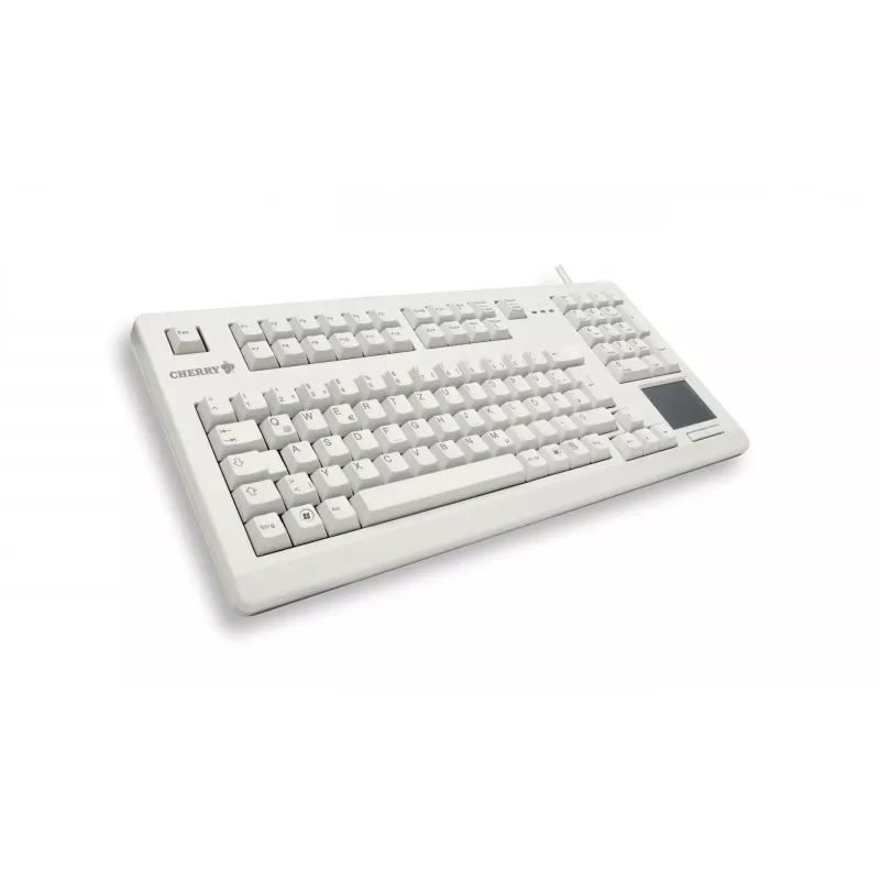 CHERRY TouchBoard G80-1190 klaviatūra Universal USB QWERTZ vokiška pilka