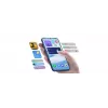 Išmanusis telefonas „Samsung Galaxy S25“ 6,2 colio AMOLED 120 Hz 12 GB RAM 128 GB 5G IP68 „Android 15“ juoda/mėlyna