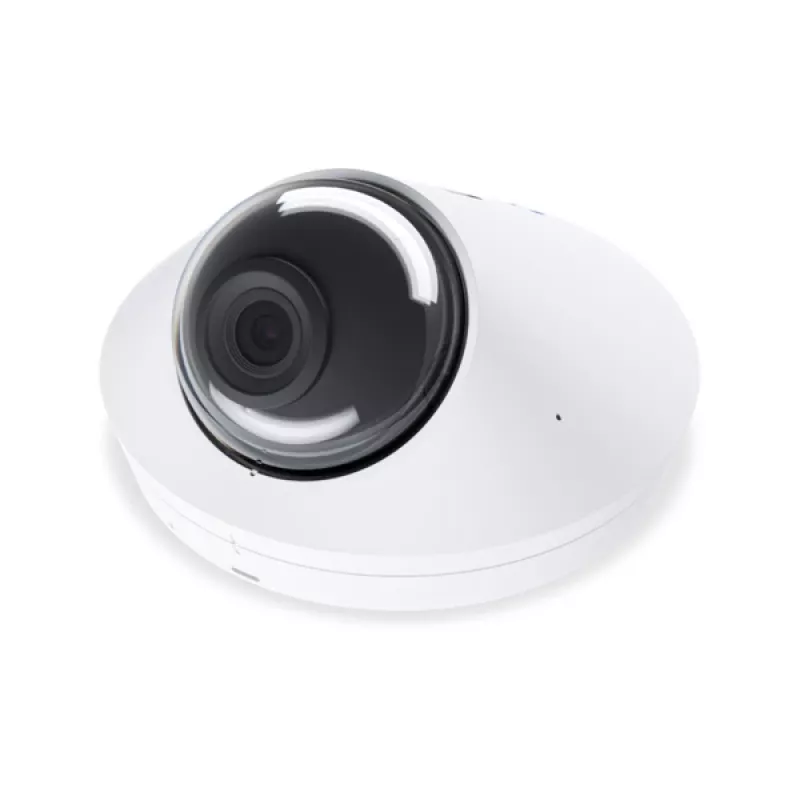 IP stebėjimo kamera UBIQUITI UVC‑G4‑DOME — kupolinė, montuojama prie lubų, laidinė, 5 MP (2688x1512), 86° horizontalus, lauke/patalpose, balta