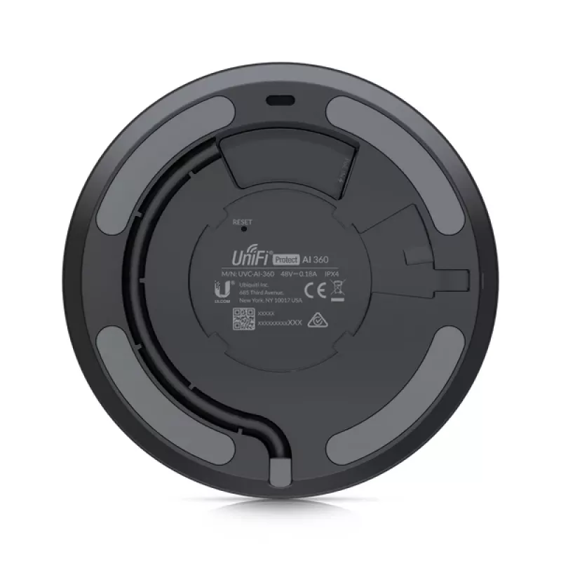 UBIQUITI NETWORKS Ai 360 kupolinė IP apsaugos kamera, vidaus ir lauko, 1920 x 1920 pikselių, montavimas ant lubų