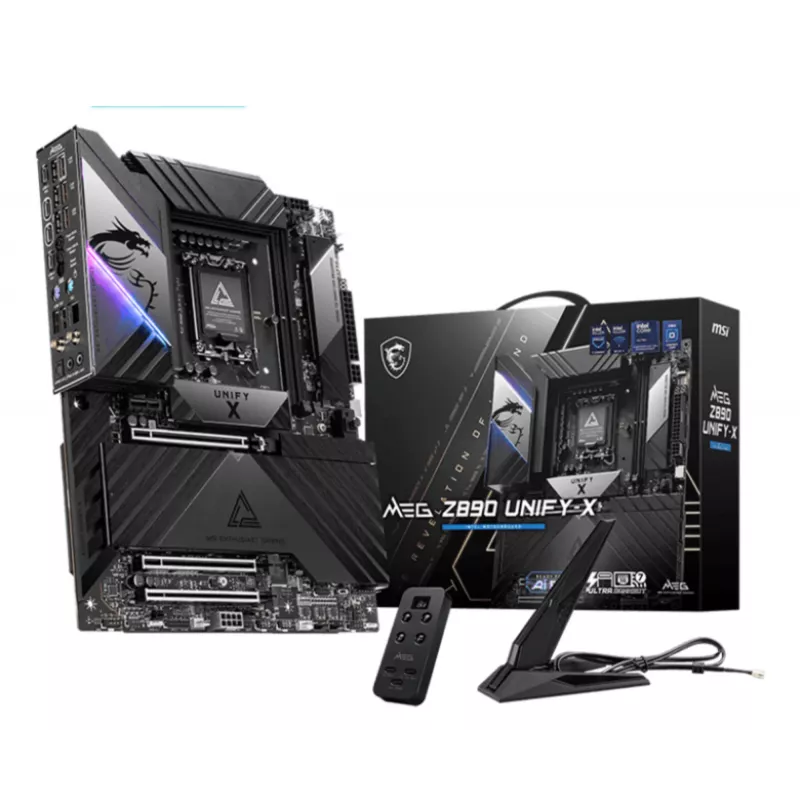 MSI MEG Z890 UNIFY-X pagrindinė plokštė Intel Z890 LGA 1851 (Socket V1) ATX