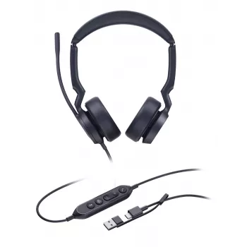 Yealink UH44 Dual Teams USB-C/A ausinės