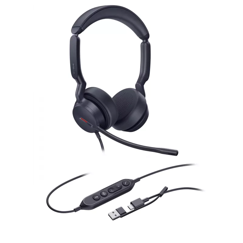 Yealink UH44 Dual Teams USB-C/A ausinės