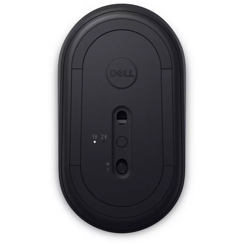 DELL Pro Compact Silent pelė - MS355, abiem rankoms tinkama, optinė, RF belaidė + Bluetooth, 4020 DPI, juoda