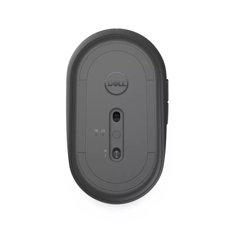 DELL Pro Plus Compact pelė - MS5120W - Titan Gray, abiem rankoms tinkama, optinė, RF belaidė + Bluetooth, 1600 DPI, pilka, titano