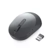 DELL Pro Plus Compact pelė - MS5120W - Titan Gray, abiem rankoms tinkama, optinė, RF belaidė + Bluetooth, 1600 DPI, pilka, titano