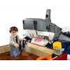 Konstruktorius LEGO Ideas 21350 Jaws rinkinys — 1497 dalys, 3 minifigūrėlės, valtis ir legendinis ryklys, rekomenduojamas amžius 18+