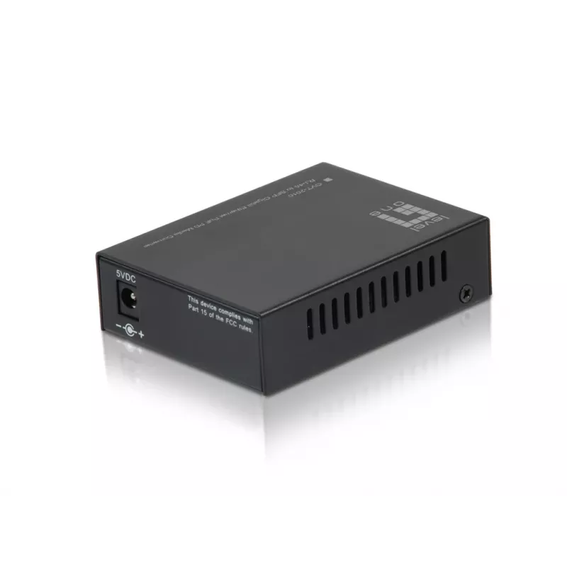 LevelOne RJ45 į SFP Gigabit medijos keitiklis, PoE PD