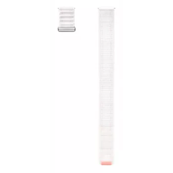 Samsung Fabric Band (S/M), skirtas Galaxy Watch 7, apyrankė, išmanusis laikrodis, rožinė, balta, Samsung, Galaxy Watch 7, Galaxy Watch4/5/6/7/FE/4 Classic/5 Classic/5 Pro, audinys