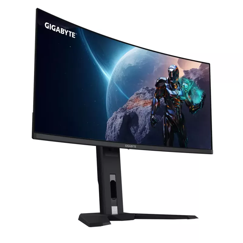 Monitorius GIGABYTE MO34WQC 34 colių OLED WQHD lenktas 3440 x 1440