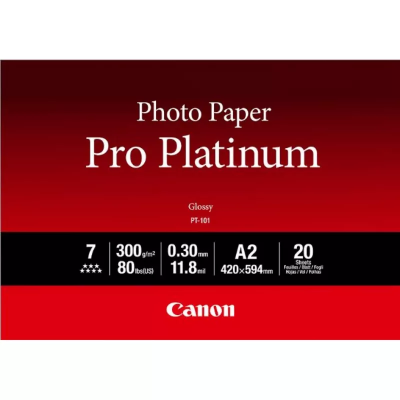 Canon PT-101 Pro Platinum fotopopierius A2 - 20 lapų