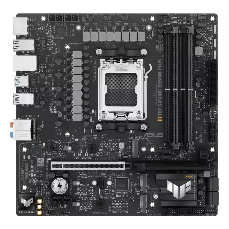 Motininė plokštė ASUS TUF GAMING B850M-PLUS AMD B850 Socket AM5 micro ATX