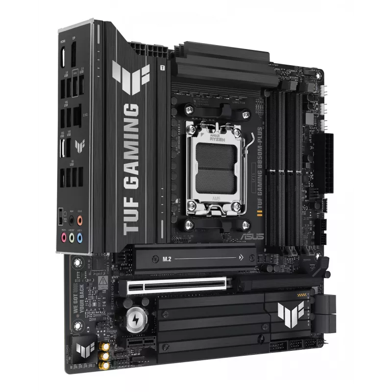 Motininė plokštė ASUS TUF GAMING B850M-PLUS AMD B850 Socket AM5 micro ATX