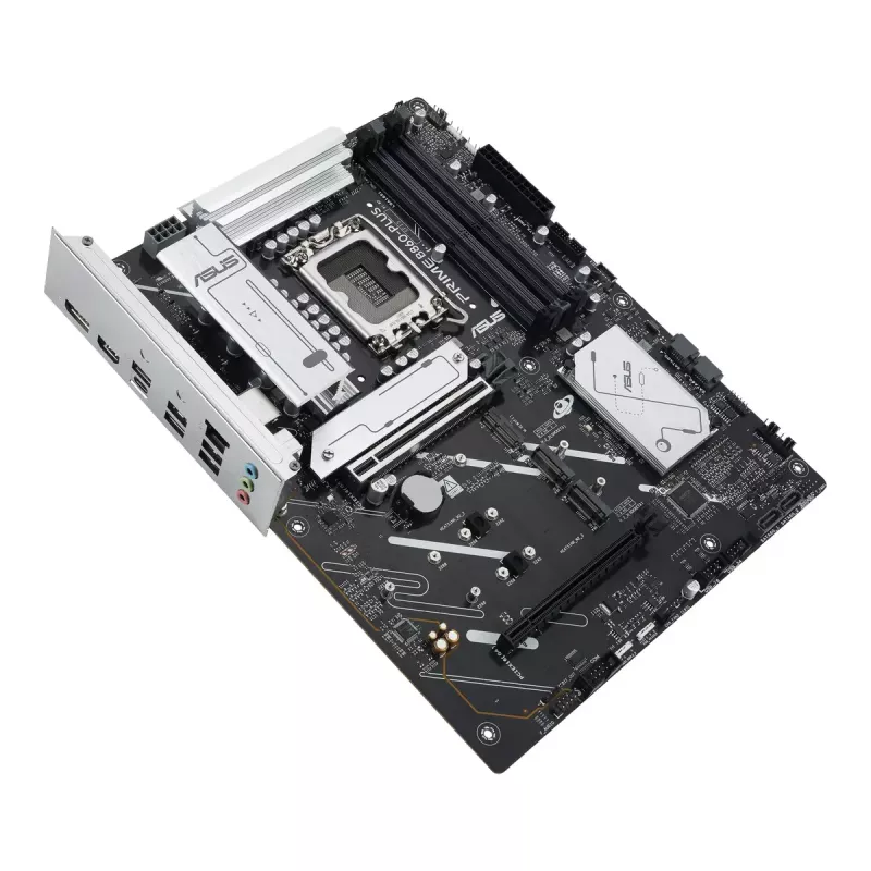 Motininė plokštė ASUS PRIME B860-PLUS-CSM ATX Intel B860 LGA 1851 DDR5, 4× DIMM, 256 GB, 2.5 Gb LAN, 3× M.2, USB-C