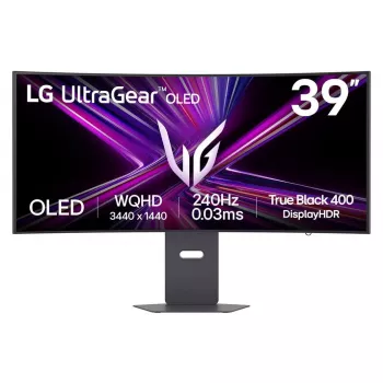LG 39GX900A-B kompiuterio monitorius 99,1 cm (39 colių) 3440 x 1440 pikselių „Wide Quad HD“ OLED juodas