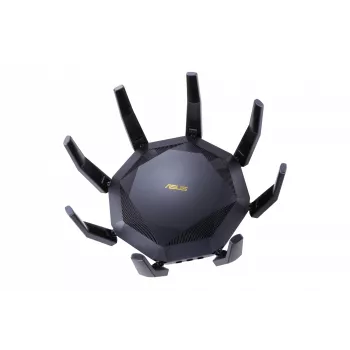 ASUS RT-AX89X AX6000 AiMesh belaidis maršrutizatorius Ethernet Dviejų juostų (2,4 GHz / 5 GHz) Juoda