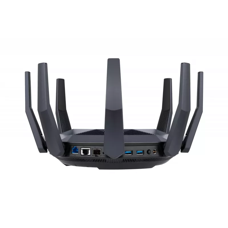 ASUS RT-AX89X AX6000 AiMesh belaidis maršrutizatorius Ethernet Dviejų juostų (2,4 GHz / 5 GHz) Juoda