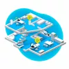 Powerline 1240 AX WLAN rinkinys 1200 Mbit/s Ethernet LAN Wi-Fi baltas 2 vnt.