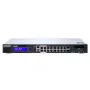 QNAP QGD-1600P valdomas Gigabit Ethernet (10/100/1000) maitinimas per Ethernet (PoE) 1U juoda, pilka