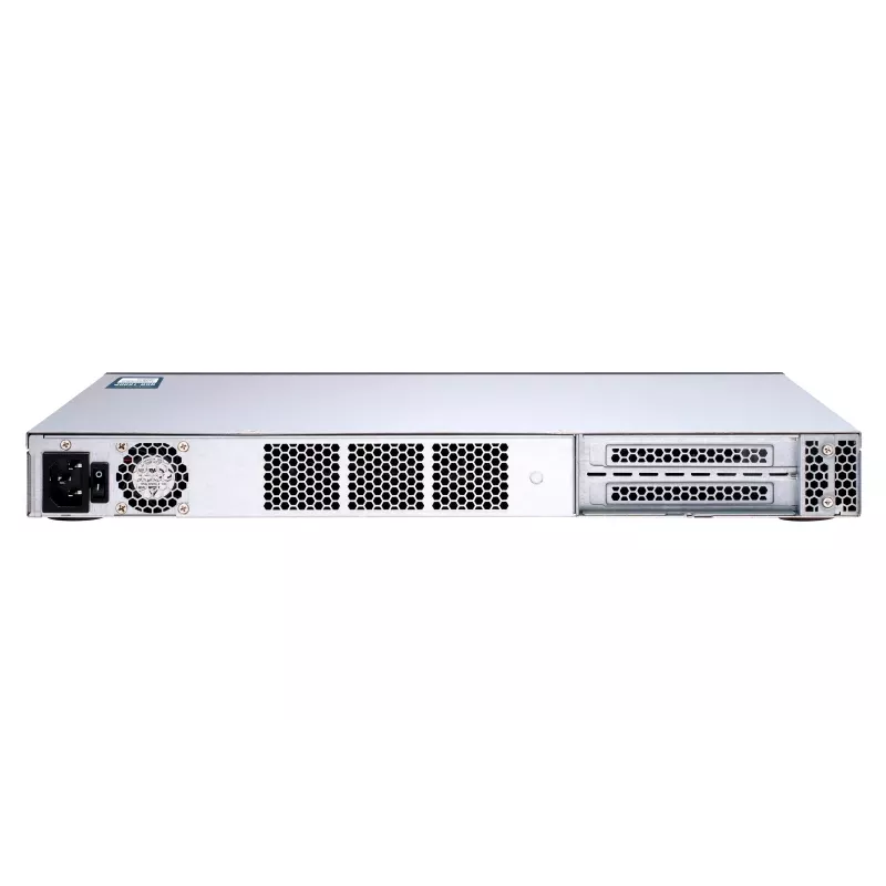 QNAP QGD-1600P valdomas Gigabit Ethernet (10/100/1000) maitinimas per Ethernet (PoE) 1U juoda, pilka