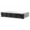 QNAP TS-873AeU-RP NAS stelažinis (2U) Ryzen Embedded V1500B 4 GB DDR4 0 TB QuTS hero juodos spalvos