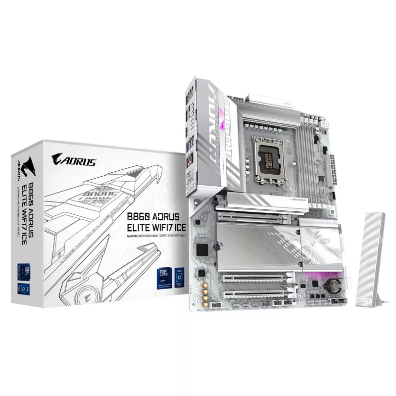 Motininė plokštė GIGABYTE B860 AORUS ELITE WIFI7, Intel LGA 1851, ATX