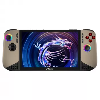 MSI CLAW 8 AI+ A2VM-015DE nešiojama žaidimų konsolė 20,3 cm (8 colių) 1 TB jutiklinis ekranas Wi-Fi smėlio spalvos