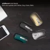 INCA Wireless pelė Iwm-531ra - Bluetooth & Rf Wireless 2.4GHz - 1600dpi - juoda/sidabrinė