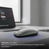 INCA Wireless pelė Iwm-531ra - Bluetooth & Rf Wireless 2.4GHz - 1600dpi - juoda/sidabrinė