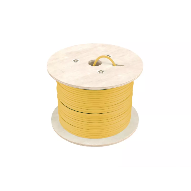 Tinklo kabelis EQUIP 404563 Cat7a S/FTP (S-STP) 1000 m, geltonas, 10GBase-T