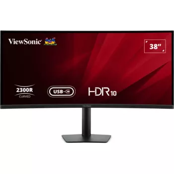 Viewsonic VA3820C kompiuterio monitorius 96,5 cm (38 colių) 3840 x 1600 pikselių Wide Quad HD+ LED juodas