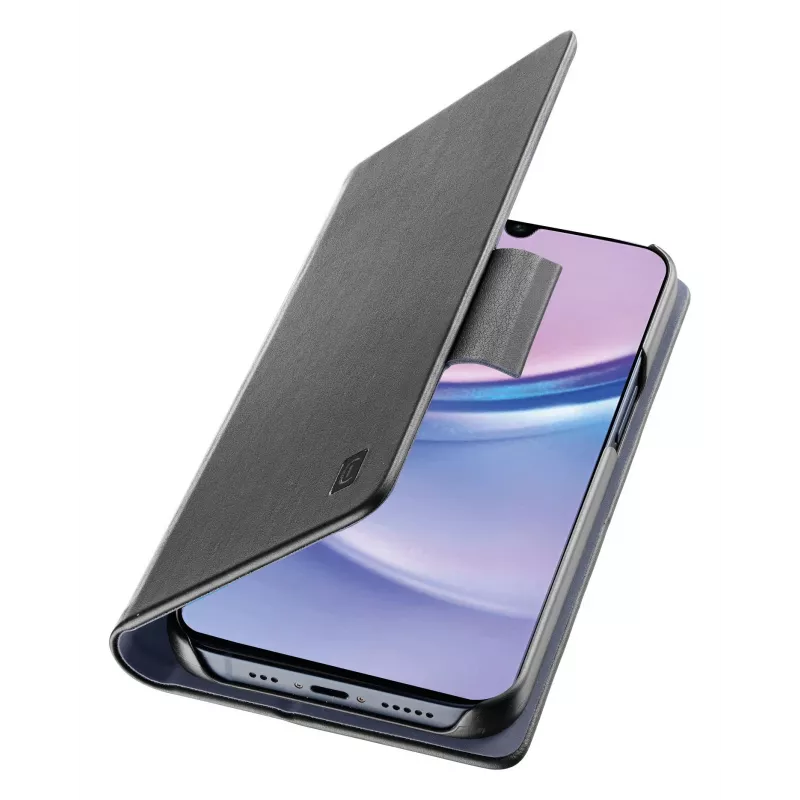 Cellularline Book - Galaxy A16 knygelės tipo dėklas su kortelių kišene ir magnetiniu užsegimu