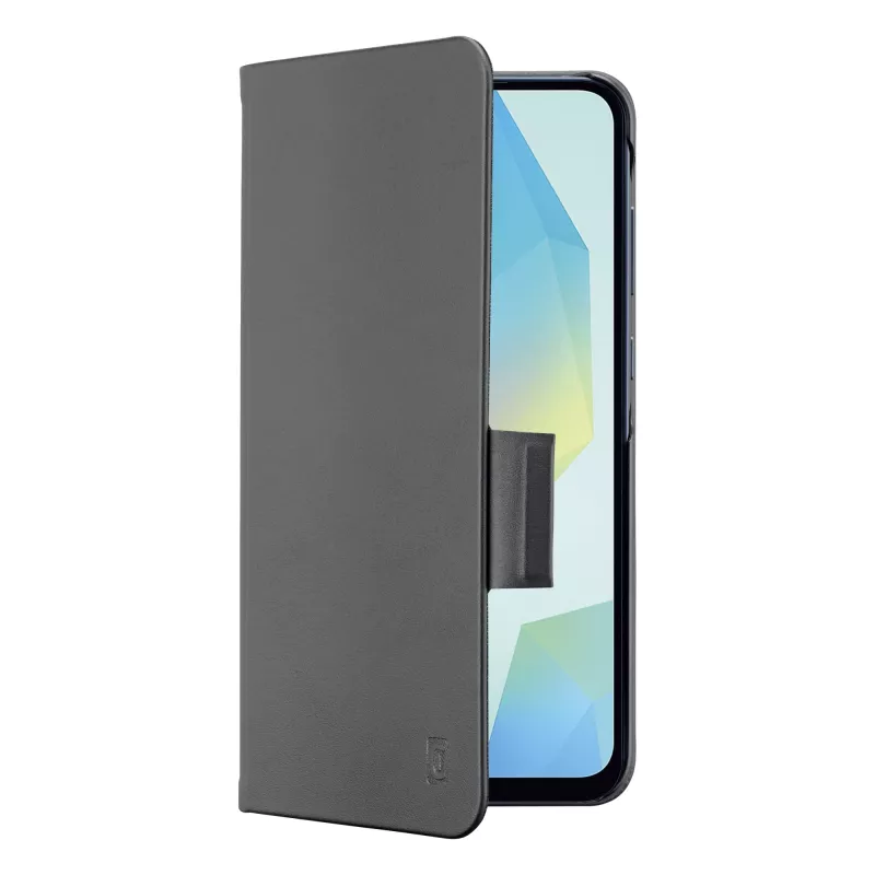 Cellularline Book - Galaxy A16 knygelės tipo dėklas su kortelių kišene ir magnetiniu užsegimu