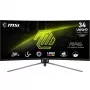 MSI MAG 345CQRDE kompiuterio monitorius 86,4 cm (34 col.) 3440 x 1440 pikselių „UltraWide Dual Quad HD“ juodos spalvos