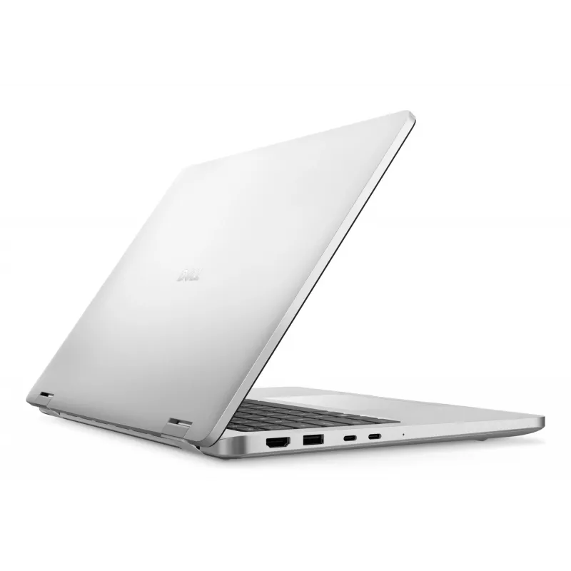 DELL Pro 14 Plus PB14250 Copilot+ PC Intel Core Ultra 7 266V nešiojamas kompiuteris 35,6 cm (14 colių) Full HD+ 16 GB LPDDR5x-SDRAM 512 GB SSD Wi-Fi 7 (802.11be) Windows 11 Pro vokiška klaviatūra aliuminis