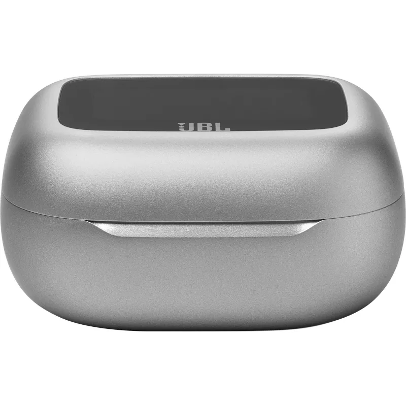 JBL Live Buds 3 ausinės belaidės į ausis įdedamos skambučiams / muzikai / sportui / kasdienai Bluetooth sidabrinės